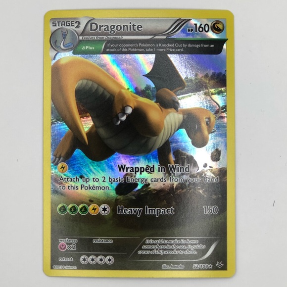 Dragonite Pokmon Card Rare Holo MINT
